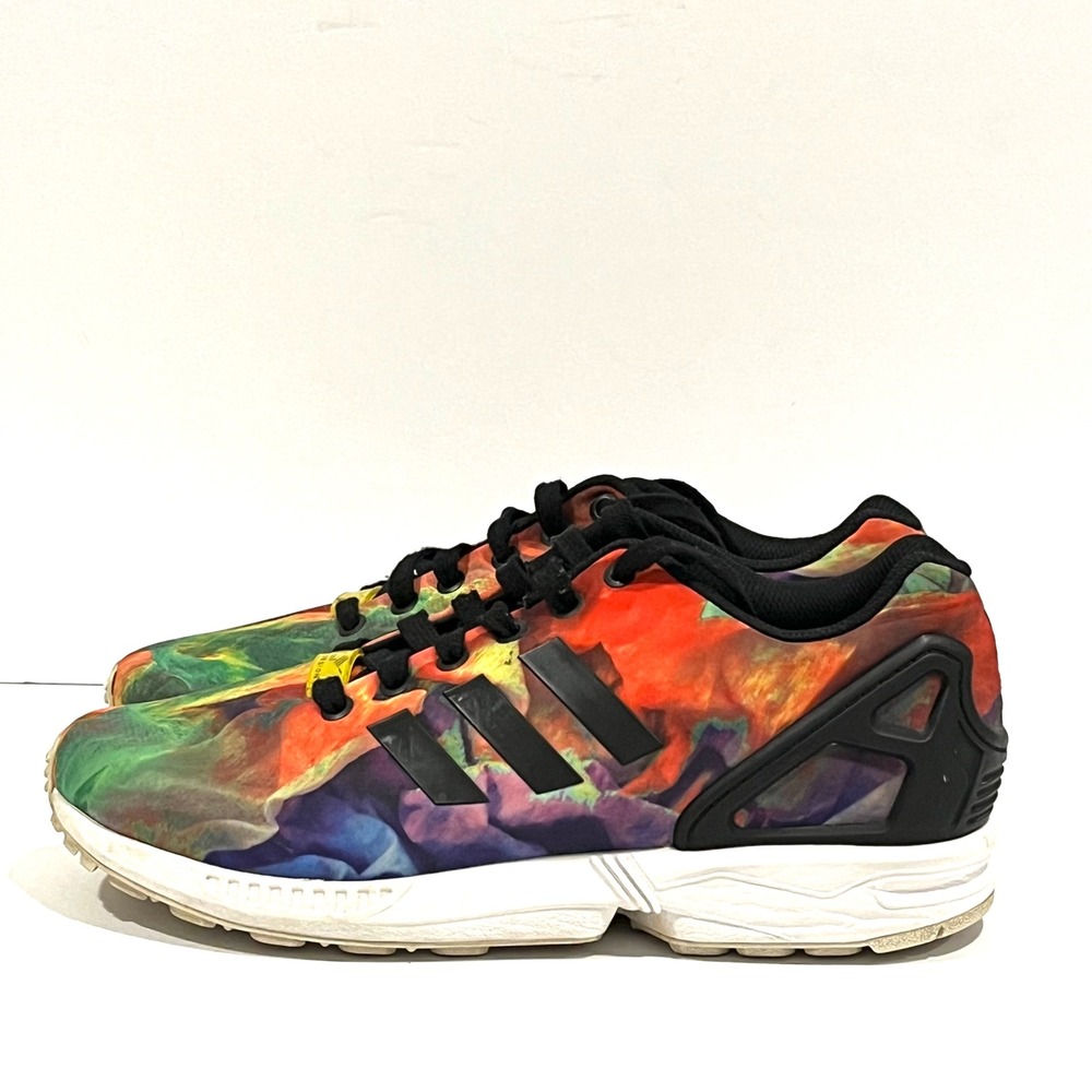 Adidas ZX Flux Torsion Multicolor Sneakers Shoes 8.5 Women's